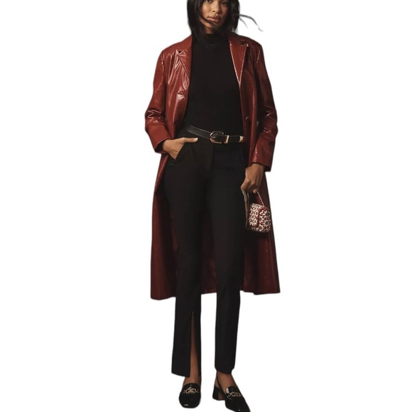 Anthropologie Maeve Zip-To-Flare Slim Legging Pants - Picture 2 of 8